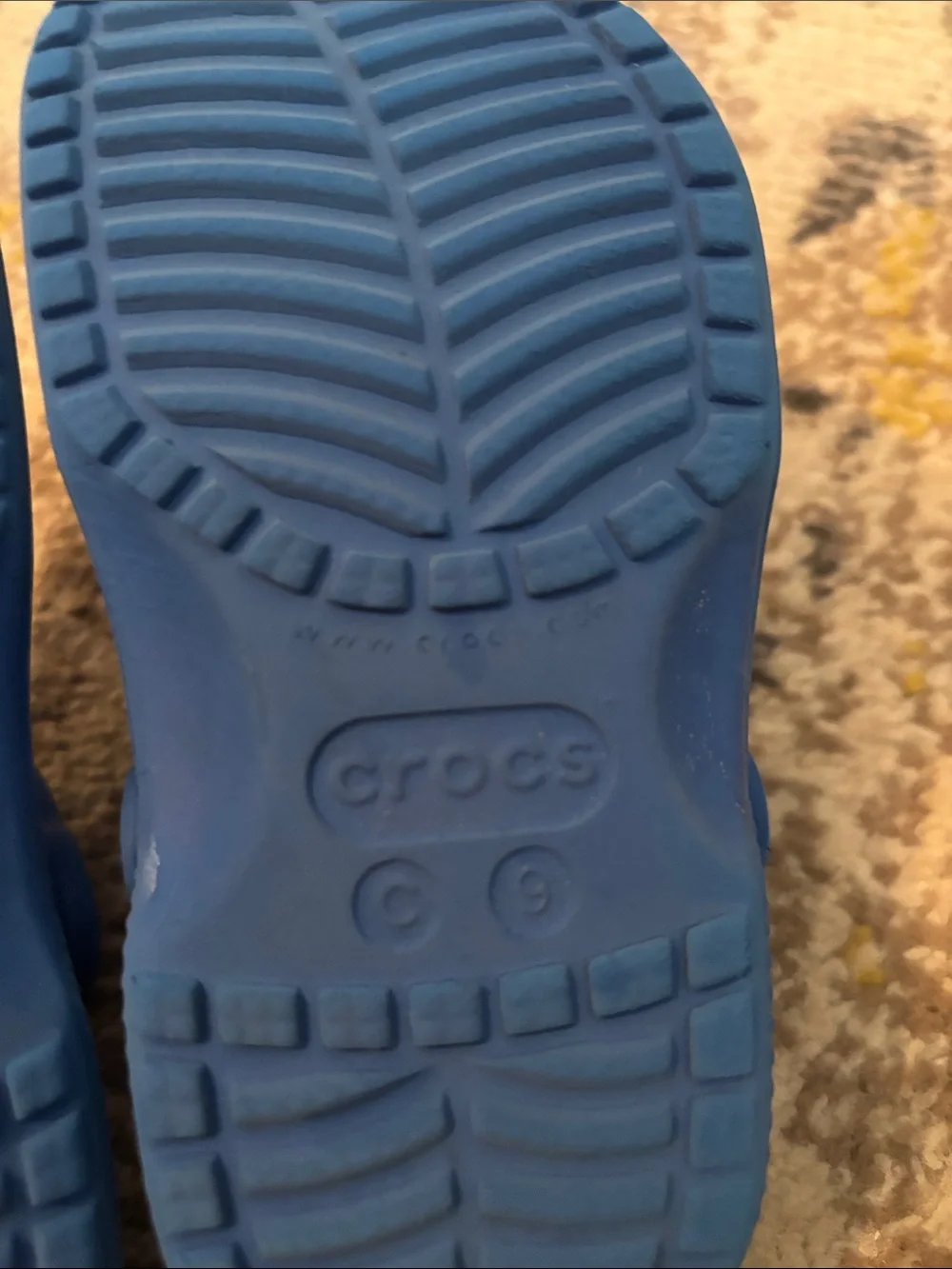 CROCS bright blue